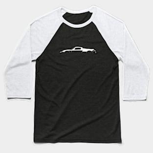 Porsche Carrera GT Silhouette Baseball T-Shirt